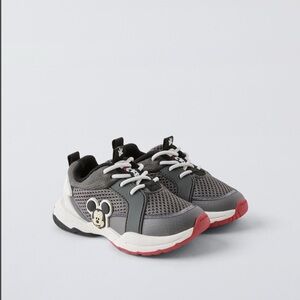 Zara Mickey Mouse Toddler Sneakers